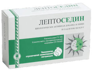 Лептоседин - идеальный антистрессор